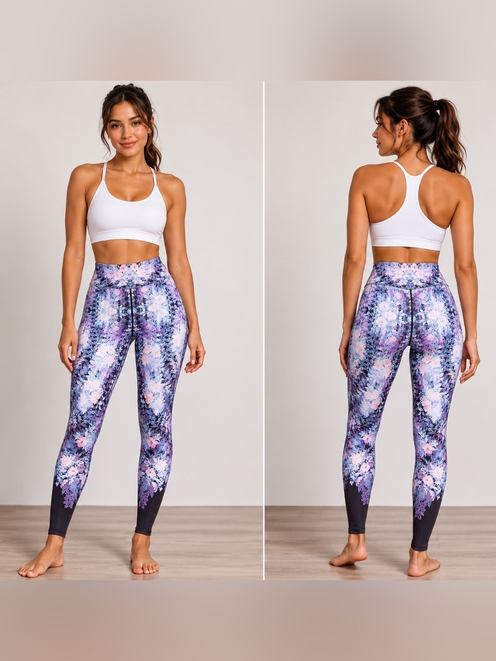 ALALA CAPTAIN FLORAL LEGGINGS - FLORAL SIZE SMALL (NEW WITH TAGS)